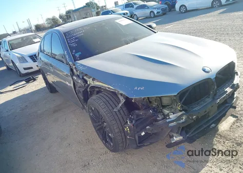 2019 BMW M5 Competition from USA, damaged, VIN WBSJF0C54KB448610